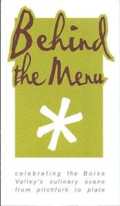 Behind The Menu