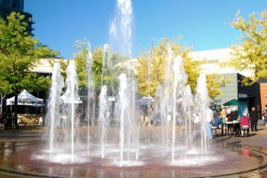 The Grove Fountains, Boise
