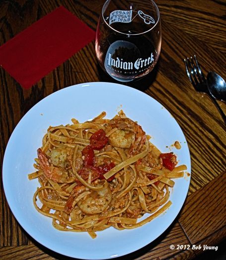 04Oct2012_1a_Fettuccini_Shrimp_Tomato_Fettuccini