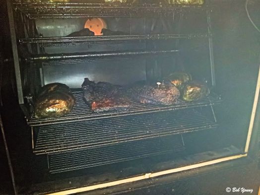 They were kind enough to let me photograph their Texas Smoker - it is BIG!