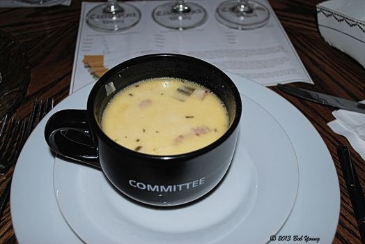 Cream of Idaho Potato and Leek Soup