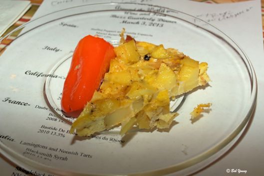 Stuffed Peppers and Tortilla Espanola