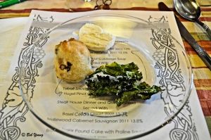 Garden Beignets with Crispy Greens