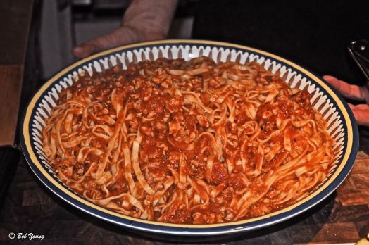 Linguine with Chicken Ragu This was a super dish.