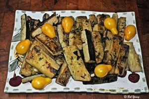 Grilled Herbed Zucchini Strips