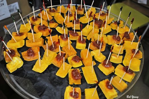 Squash. (I am not a squash fan, but this was delicious!)