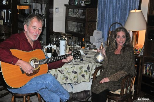 Michael and Sandra joined us for the dinner party. Lots of wine. Some Scotch, Amarula, B&B, Guinness and Armagnac. 