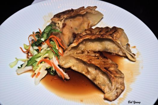 And now .... The food! Pot Stickers