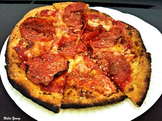 Really an excellent pizza as described above. We did like this one.