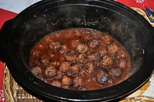 Turkey Meatballs. Here is the recipe: 
