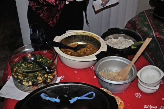 Curry, Thai food, different types of rice, chicken, pasta and much, much more. No one went away hungry!! There are some awesome cooks in this group. I like this type of Meet-Up just as well as visiting our local restaurants. As my Supervisor at the duPont Company would say many years ago, "Atta boy!!"