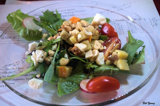 BBQ Sweet Potato Salad (Carnival) New Zealand 2013 Wild South Sauvignon Blanc 1.5% alc really6 a super good wine particularly with this entree. [18]