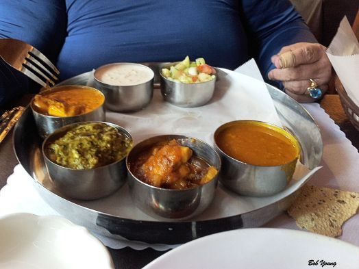 Robin had a medley of entrees. It gave here an idea of the range of the cooking style and the ingredients used.