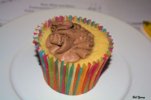 Vanilla Cupcake with Coffee Buttercream 2009 Brian Cellars Byzance 14.3% alc. Awesome! great balance and finish with a good appeal. The wine was a perfect match. A winner! [19] $30.00