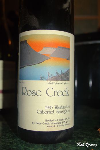 A perfect wine! Great job Jamie Martin, winemaker, now at Cold Springs Winery in Hammett, Idaho