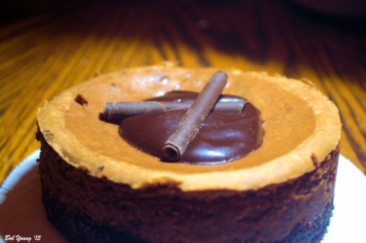 Triple Chocolate Cheesecake for Two