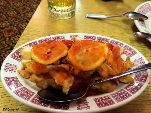 Lemon Chicken Probably the best dish of the evening.