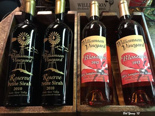 More wine offerings.