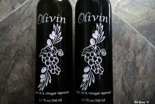 We bought a bottle of olive oil and of balsamic.