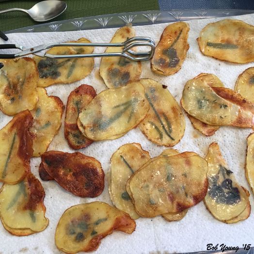 Stained Glass Potatoes - Robin made these.