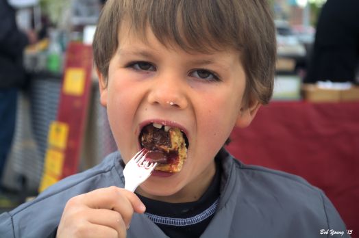 And the waffles were great also!