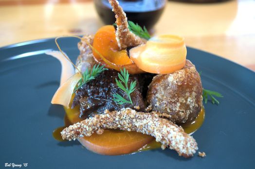  Carrot & Apricot Goat. Sesame. Fried Rice Maxime Magnon – “La Démarrante” Carignan / Cinsault