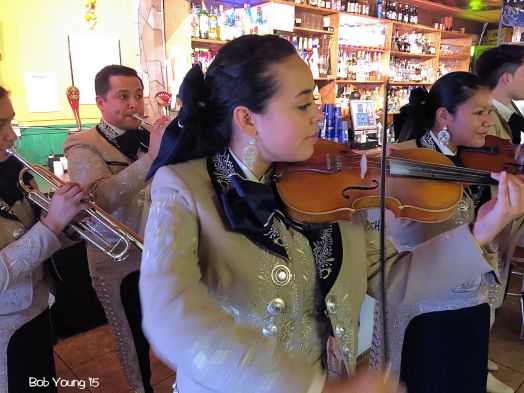 Some of the Mariachi players.