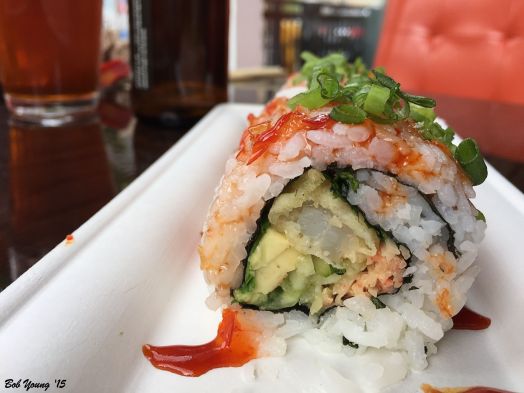 Cross section of the Bangkok Roll.