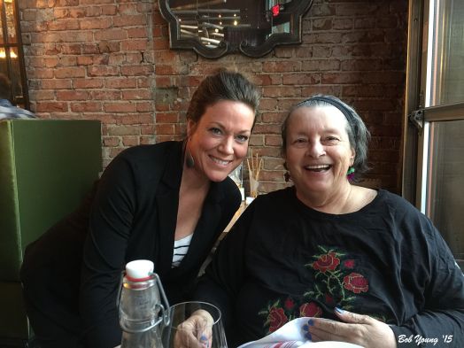 We have known Kerry, the Floor Manager, for many years - we go back to the Andrae days - and it is good to "find" her again.