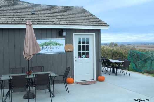 The tasting room and restaurant.