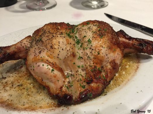 I had the chicken. Again,  large serving. Brought some home.