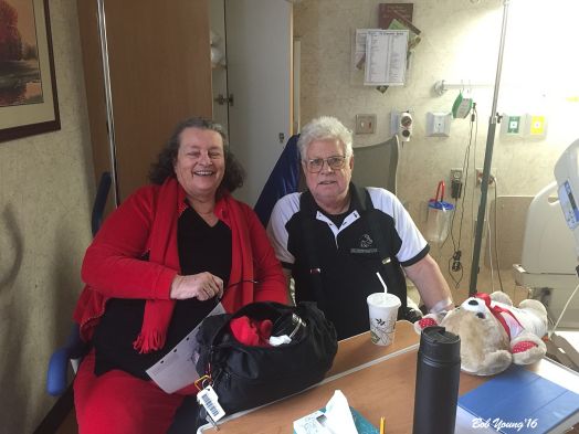 Ready to check out and go home.