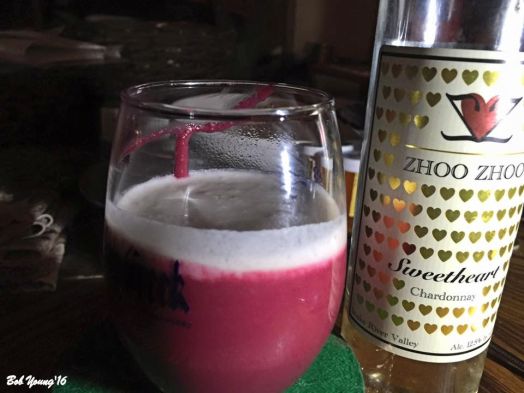 Beet Panna Cotta. Delicious!!