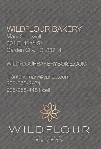 Wildflour Bakery
