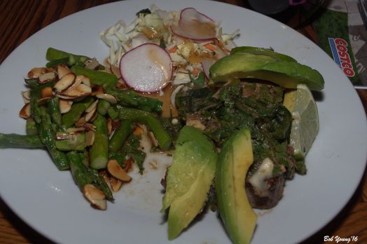 Ahi Tuna with Avocado, 