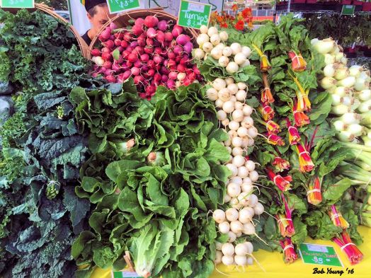 Some produce that you might find in  the Mobile Market.