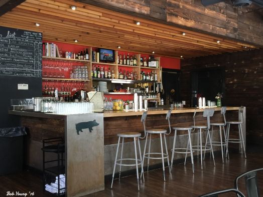 Part of the interior.