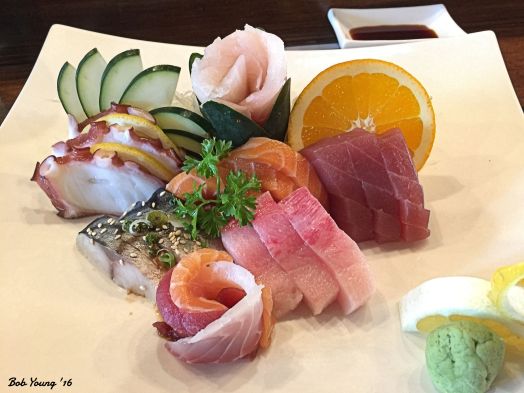 My Sashimi Delux close-up!