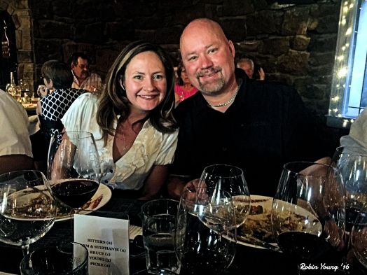 Stephanie and Chef Storm Hodges. Ownrs/Winemakers of Parma Ridge Winery.