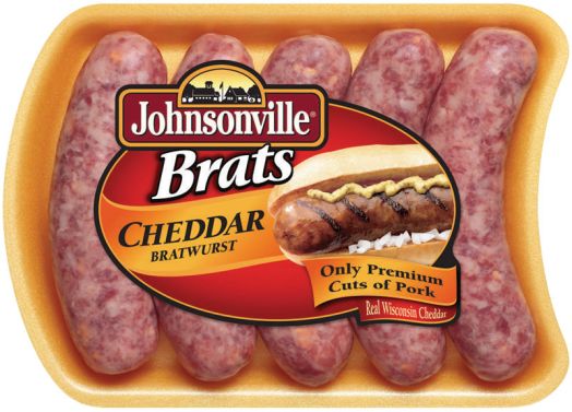 or the Johnsonville Cheddar Brat, or any of their brats.