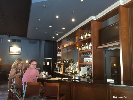 Main bar. A large variety of beer and wine.