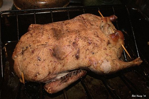 At 3 hours, things happen. Starting to brown nicely.