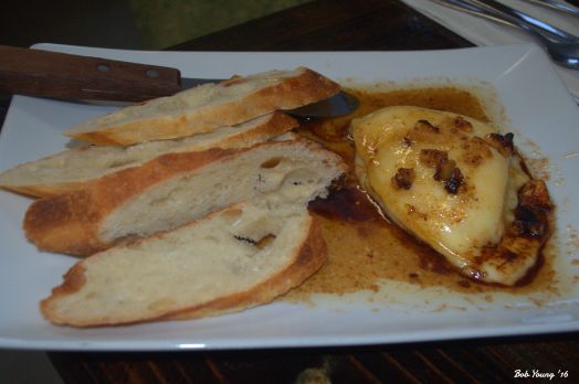 Walnut Crusted Warm Brie