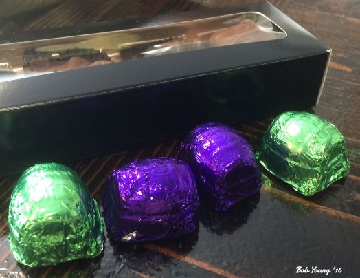 And to finish dinner - wonderful chocolates!