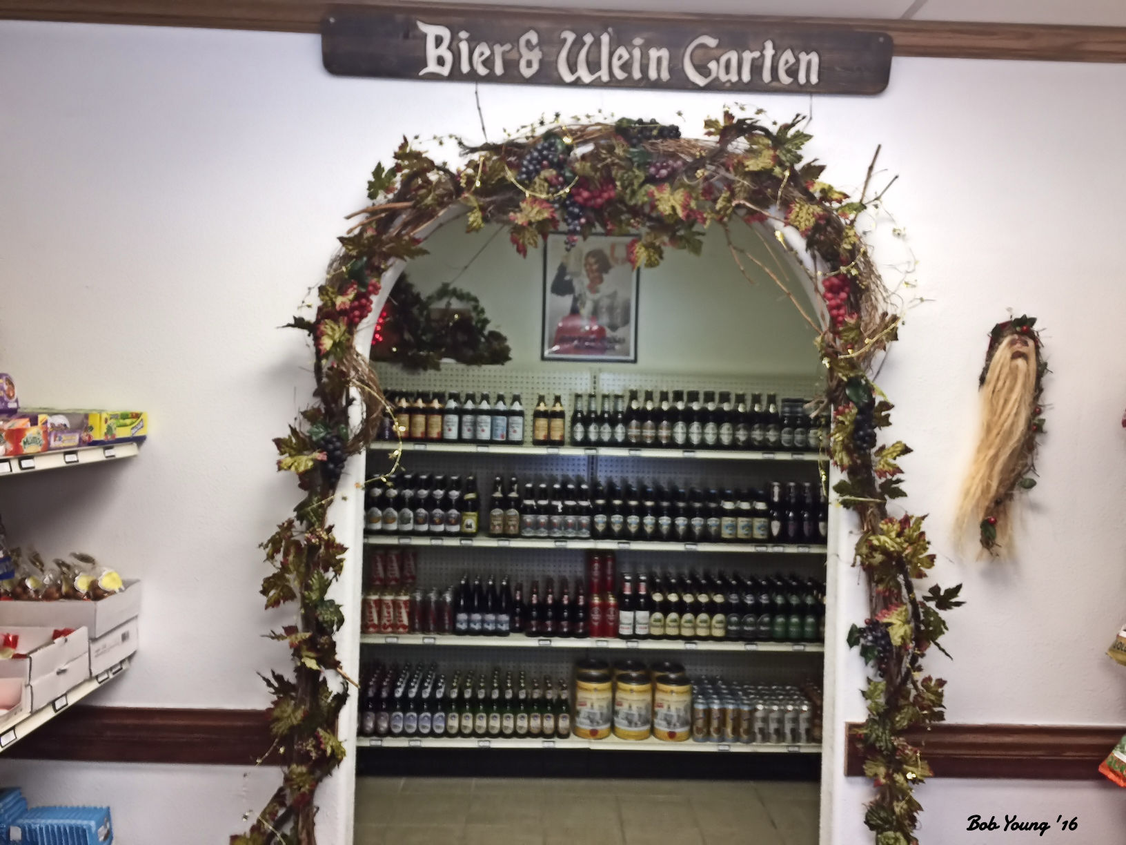 Wine and Beer selections.