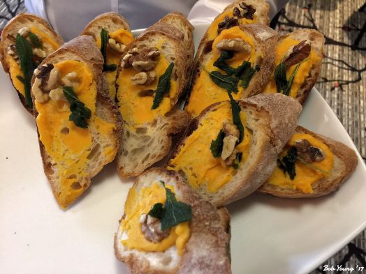 Appetizers - Squash Bruschetta