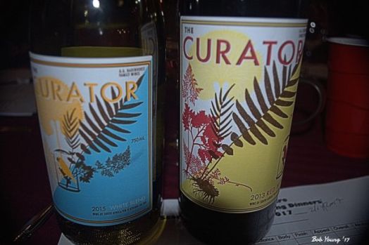 Opening wines were from South Africa.