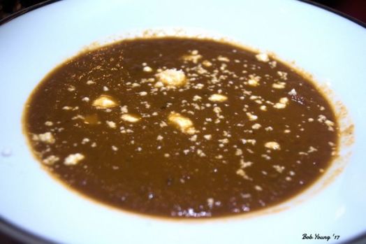  Spicy Chocolate Soup (Awesome) 2011 Ammunition Pinot Noir (Awesome paring! Best paring of the night.)